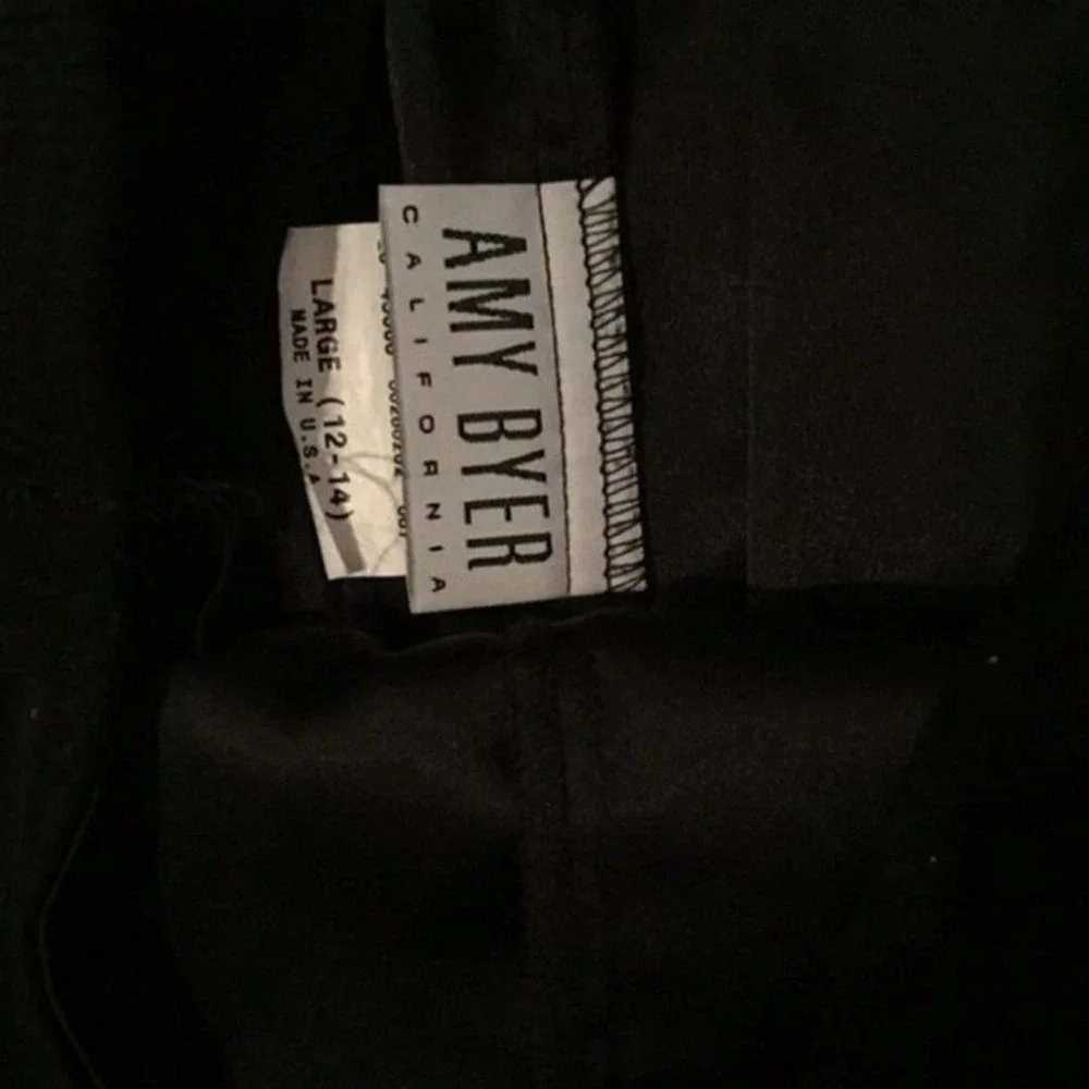 Amy Byer Junior Skirt/Short Black Sz 12-14